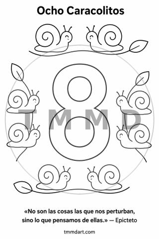 Eight Little Snails
