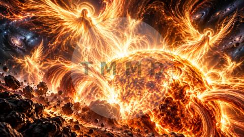 Angelic Birth of a Star