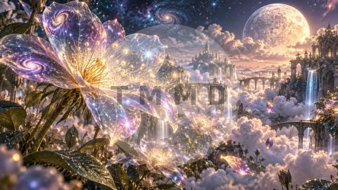 Galactic Garden Among Clouds