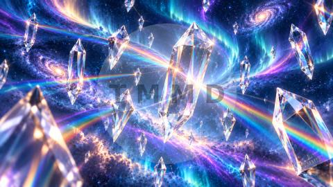 Aurora of Suspended Prisms