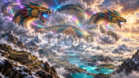 Amaru Beneath the Electric Andes
