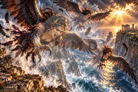 Harpies on the Wind Cliffs