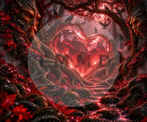 Red Heart of the Forest