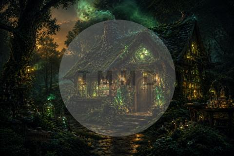 La Cabaña del Alquimista Verde