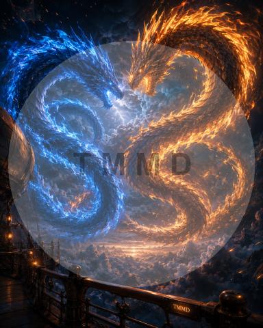 Danza de Fuego en el Cielo
