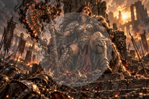 Reina Bárbara del Fuego Negro / Barbarian Queen of Black Fire
