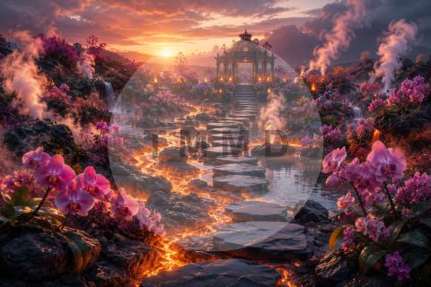 Volcanic Orchid Garden
