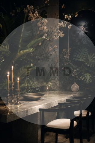 Nocturnal Garden for the Table