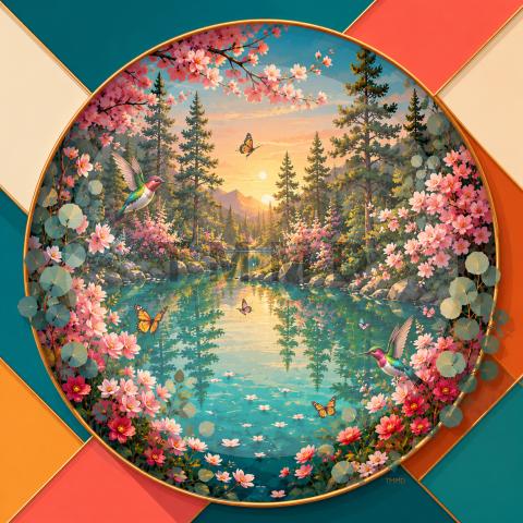 Butterfly Blossom Lagoon