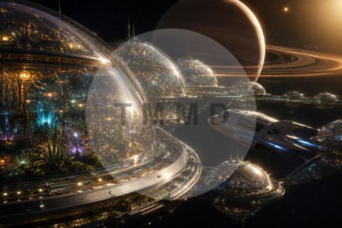 Orbital Gardens of Titan