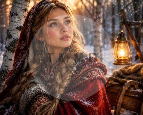 Slavic Goddess of Red Winter