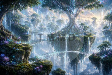 Floating Islands of the Emerald Forest
