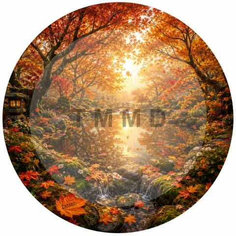 Reflected Autumn Maples