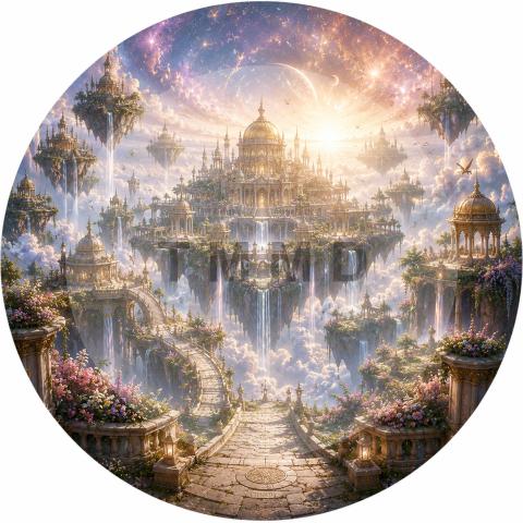 Floating Isles of the Serene Dawn