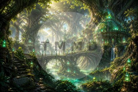 Sacred Forest of Green Domes
