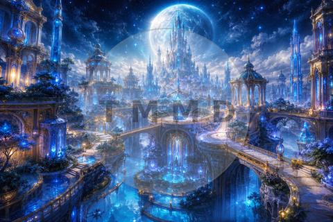 Sapphire Celestial Labyrinth