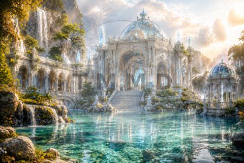 Santuario de Cristal junto al Río Celeste