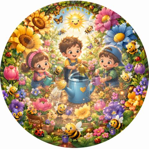 El jardín de la amistad valiente