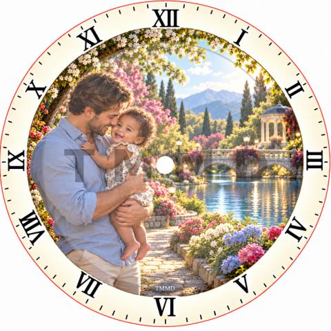 Premium Beautiful Mixed-race Baby Being Hugged By