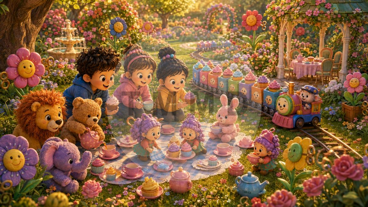 Tea Party in the Mechanical Garden