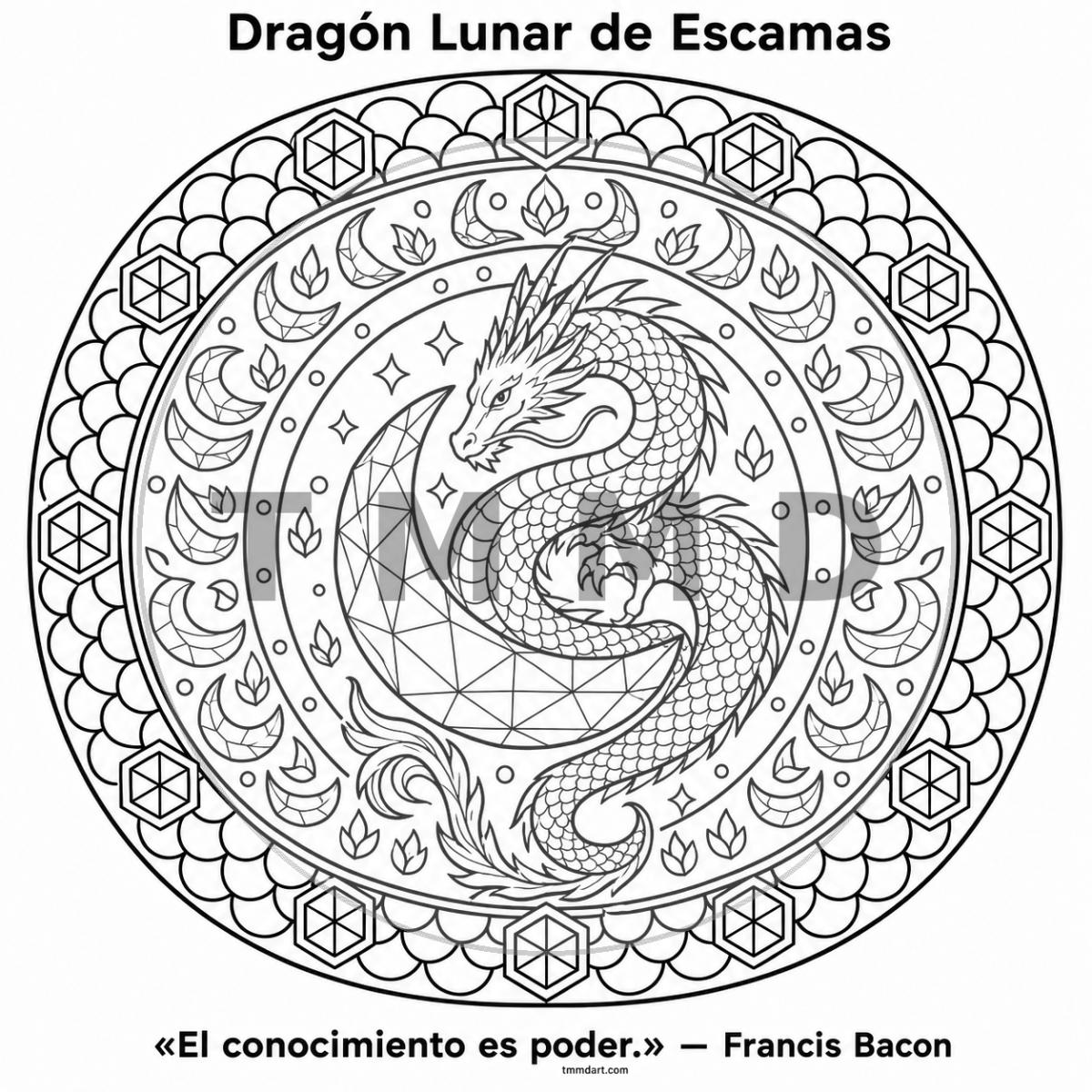 Dragón Lunar de Escamas
