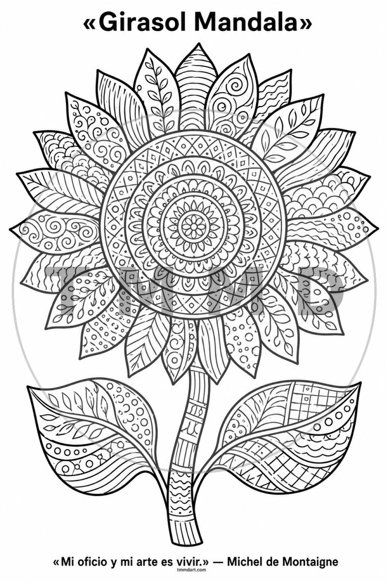 Girasol Mandala