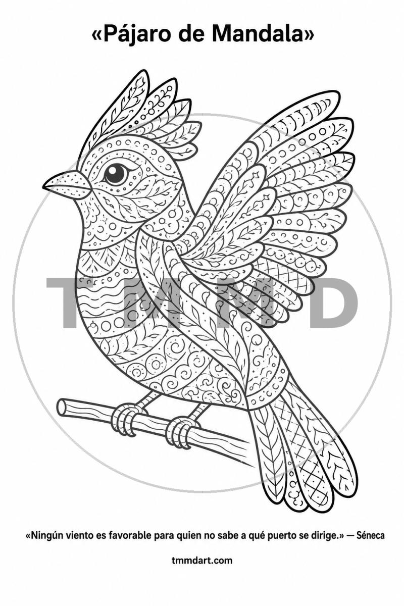 Mandala Bird