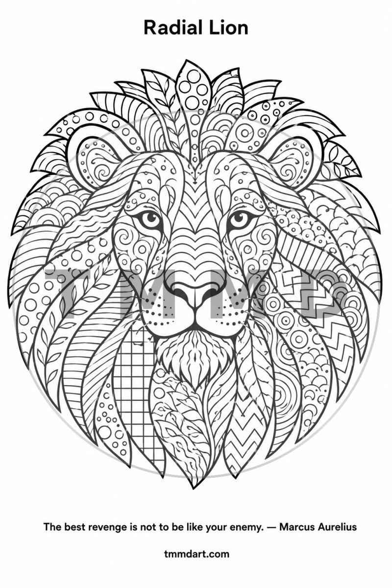 Radial Lion