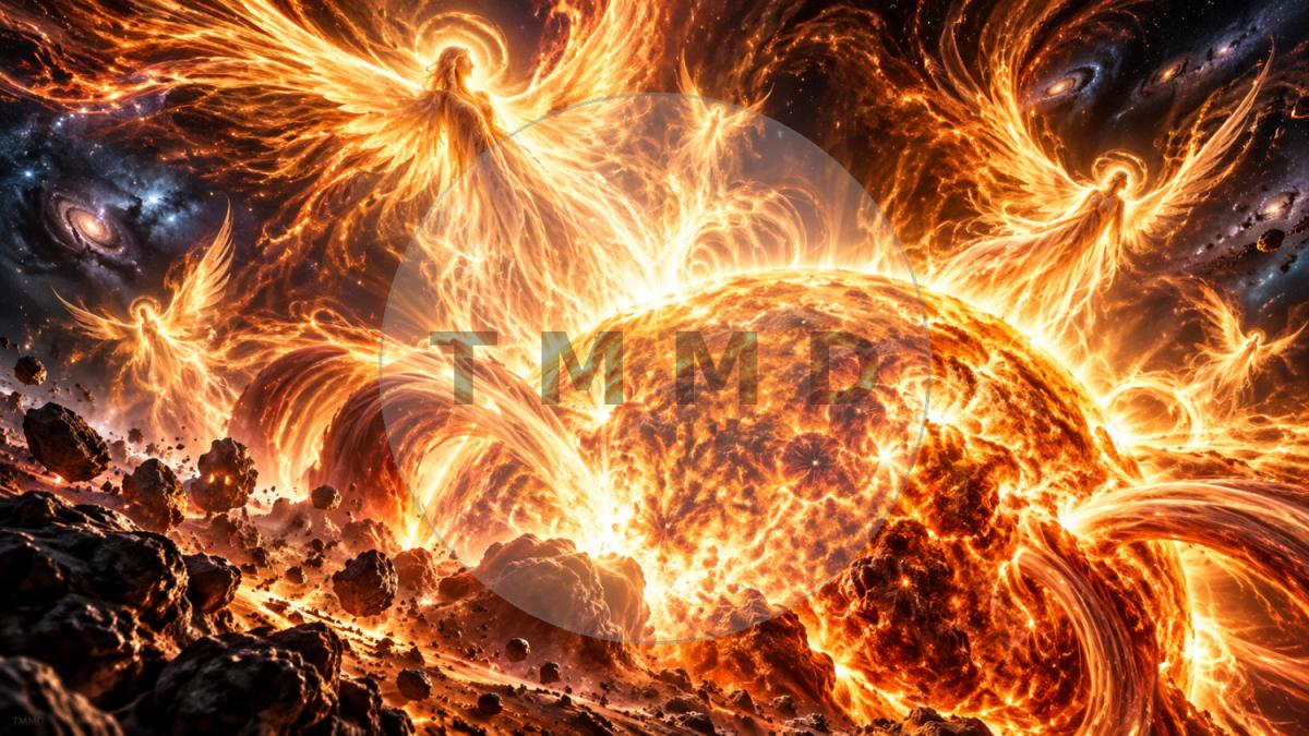 Angelic Birth of a Star