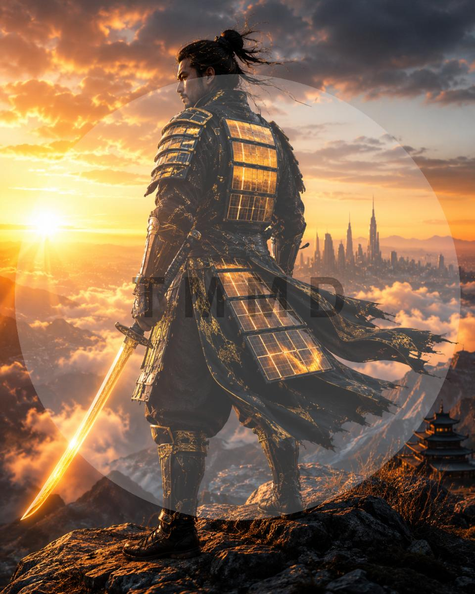 Solar Samurai at Dawn