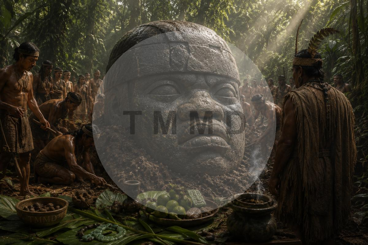 Olmec Colossal Head