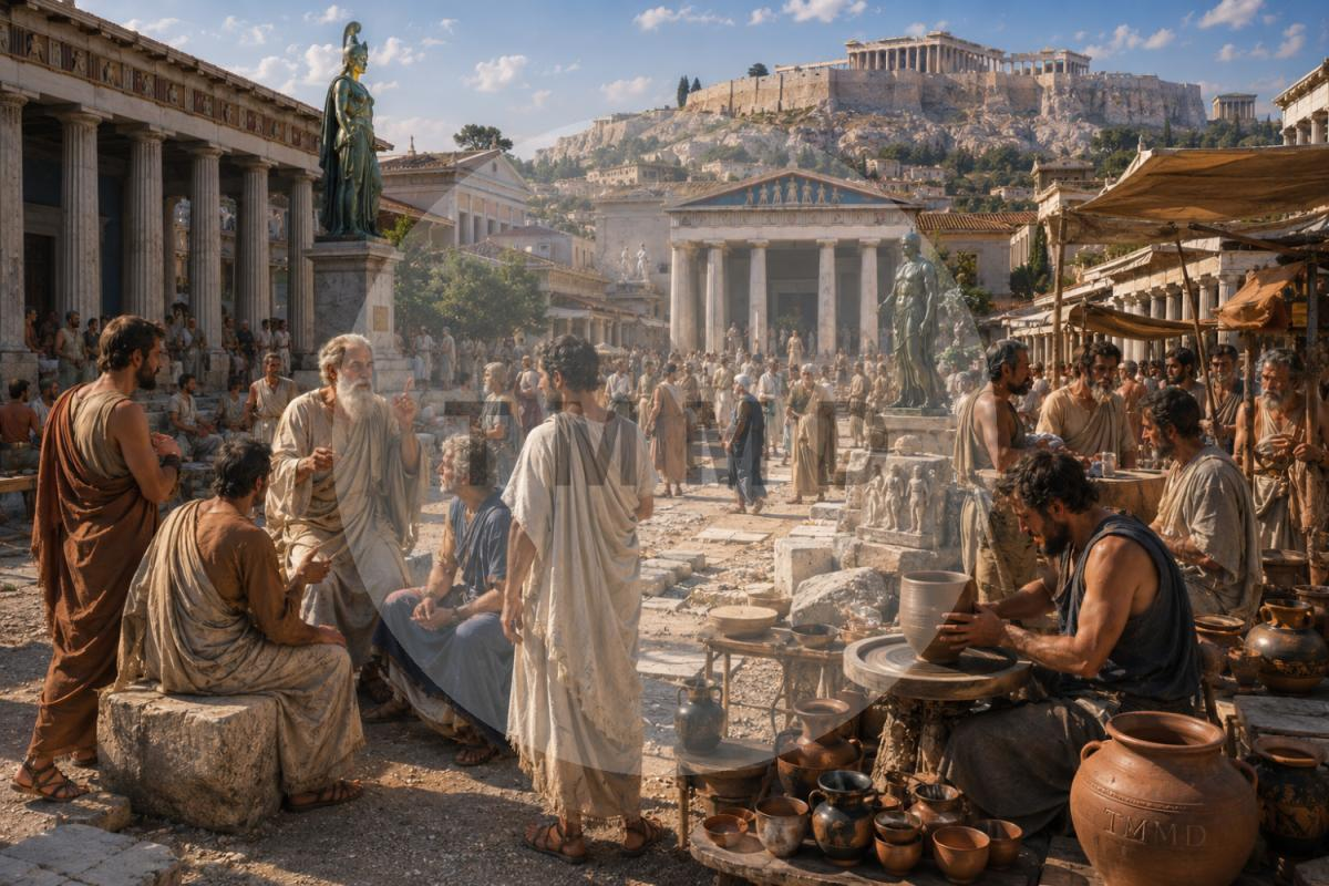 Ágora de Atenas Clásica