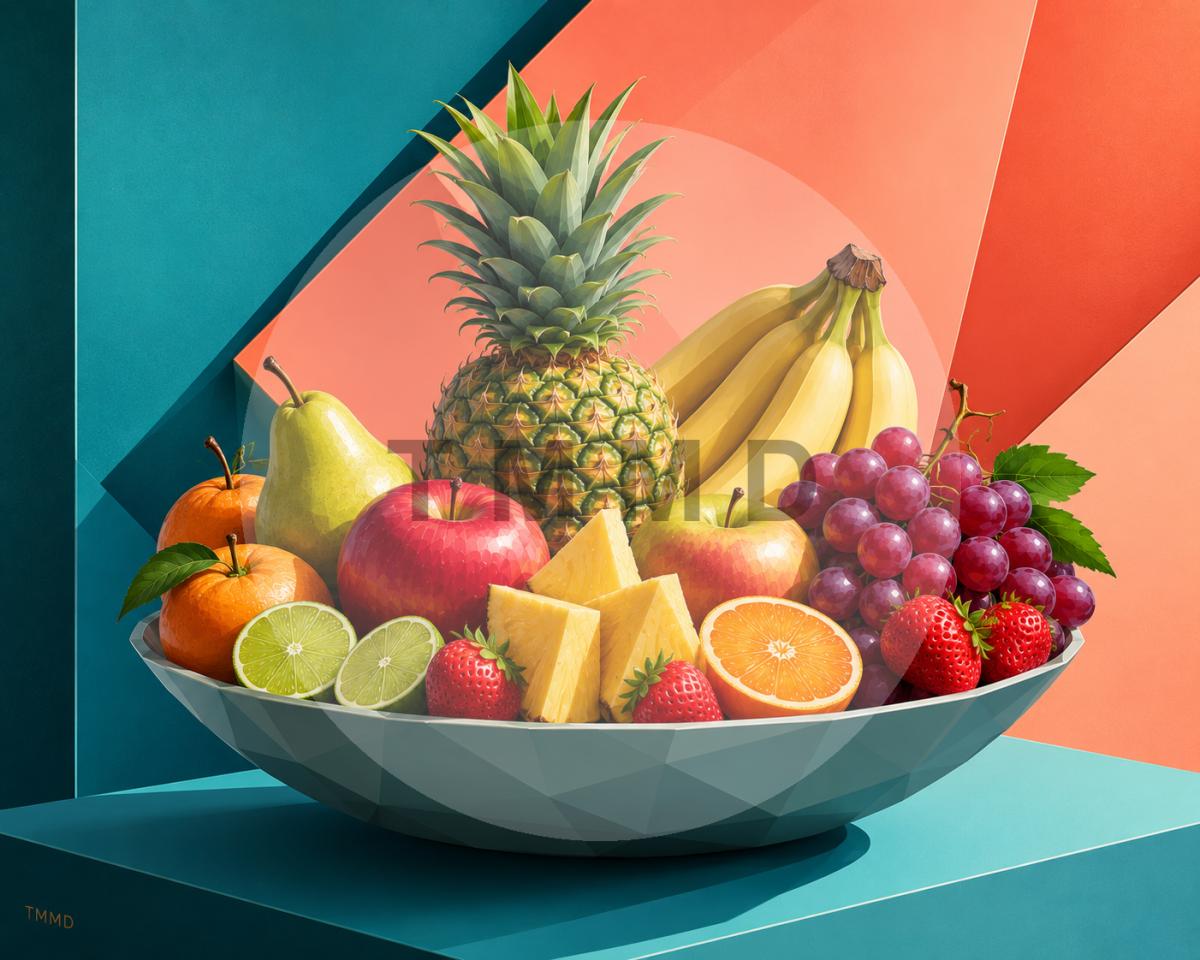 Coral Premium Fruit Bowl