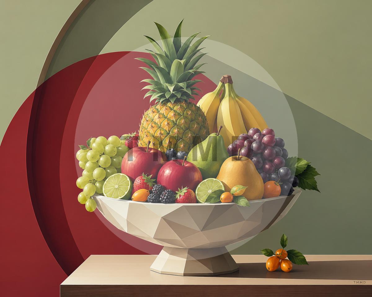 Modern Gallery Tropical Bowl
