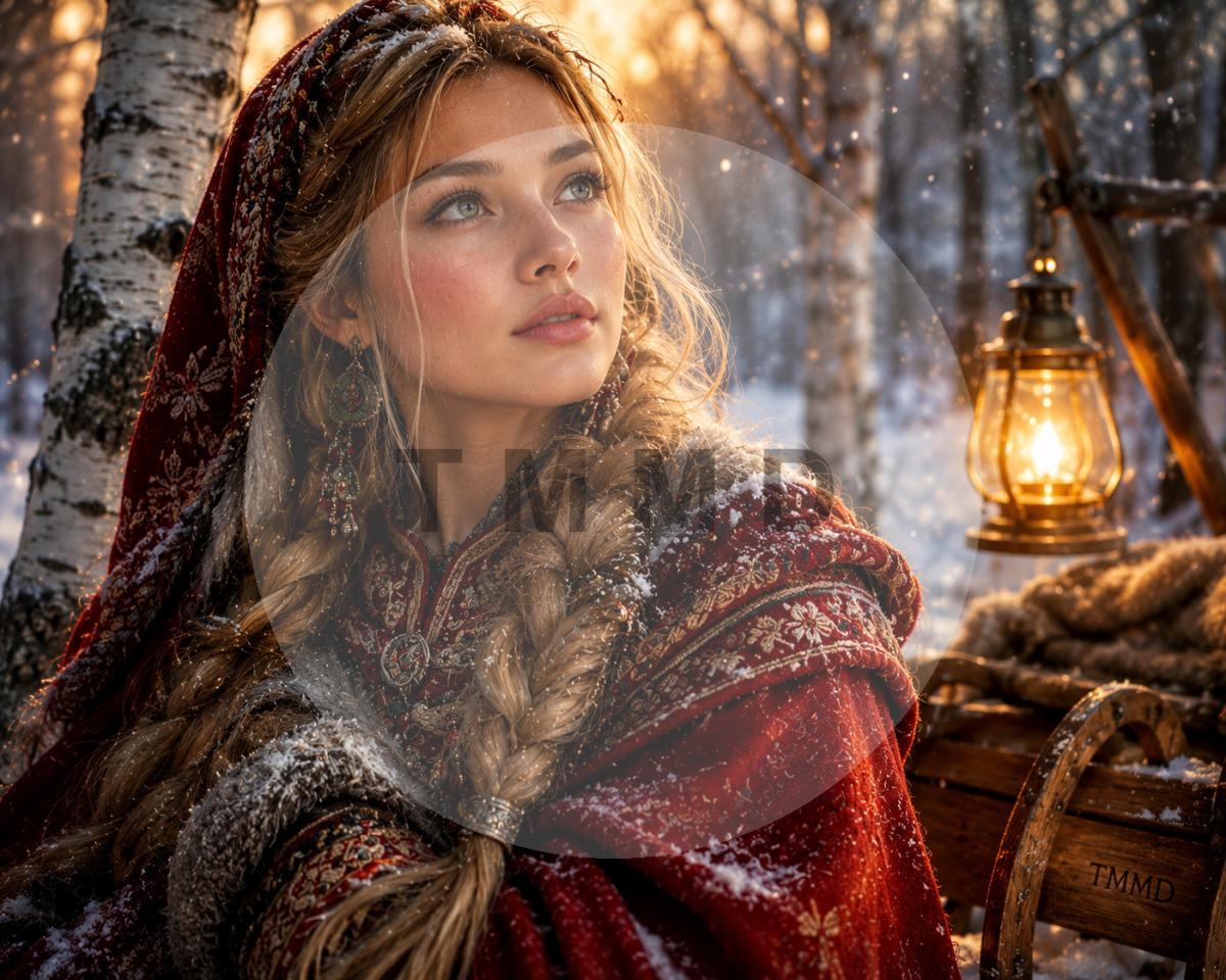 Slavic Goddess of Red Winter