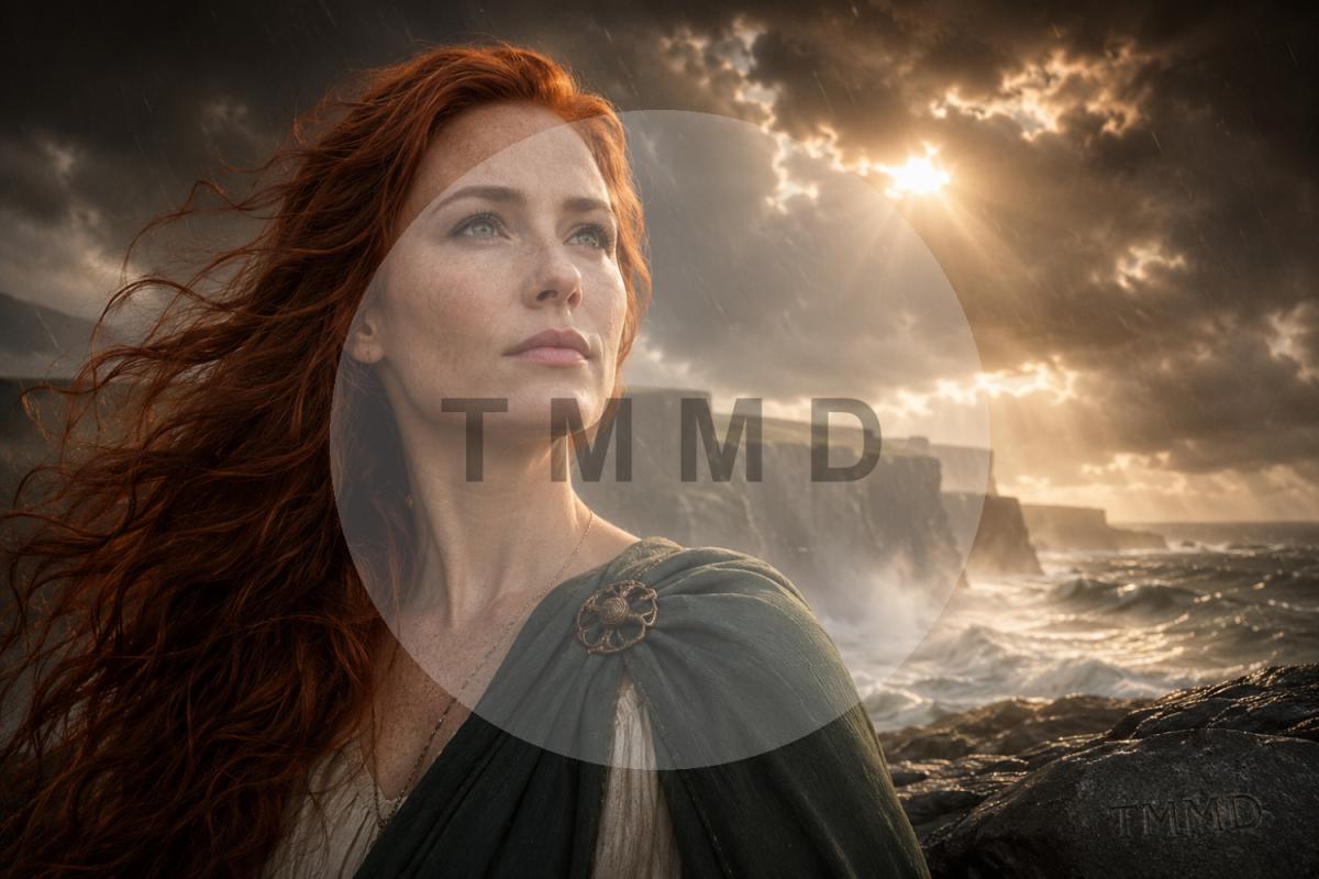 Irish Divine Muse of the Storm