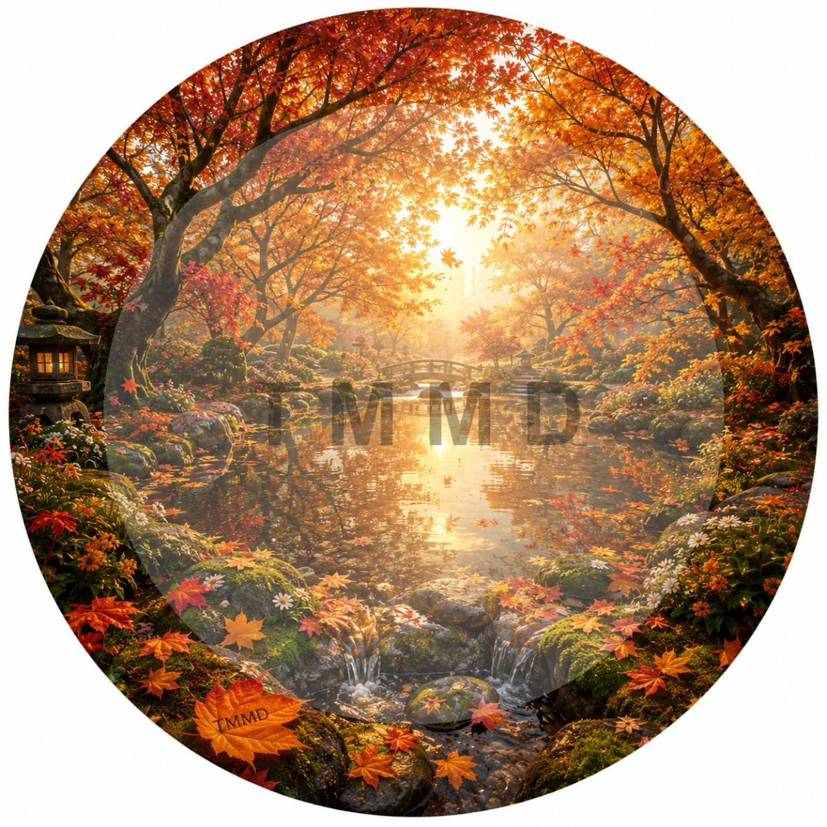 Reflected Autumn Maples