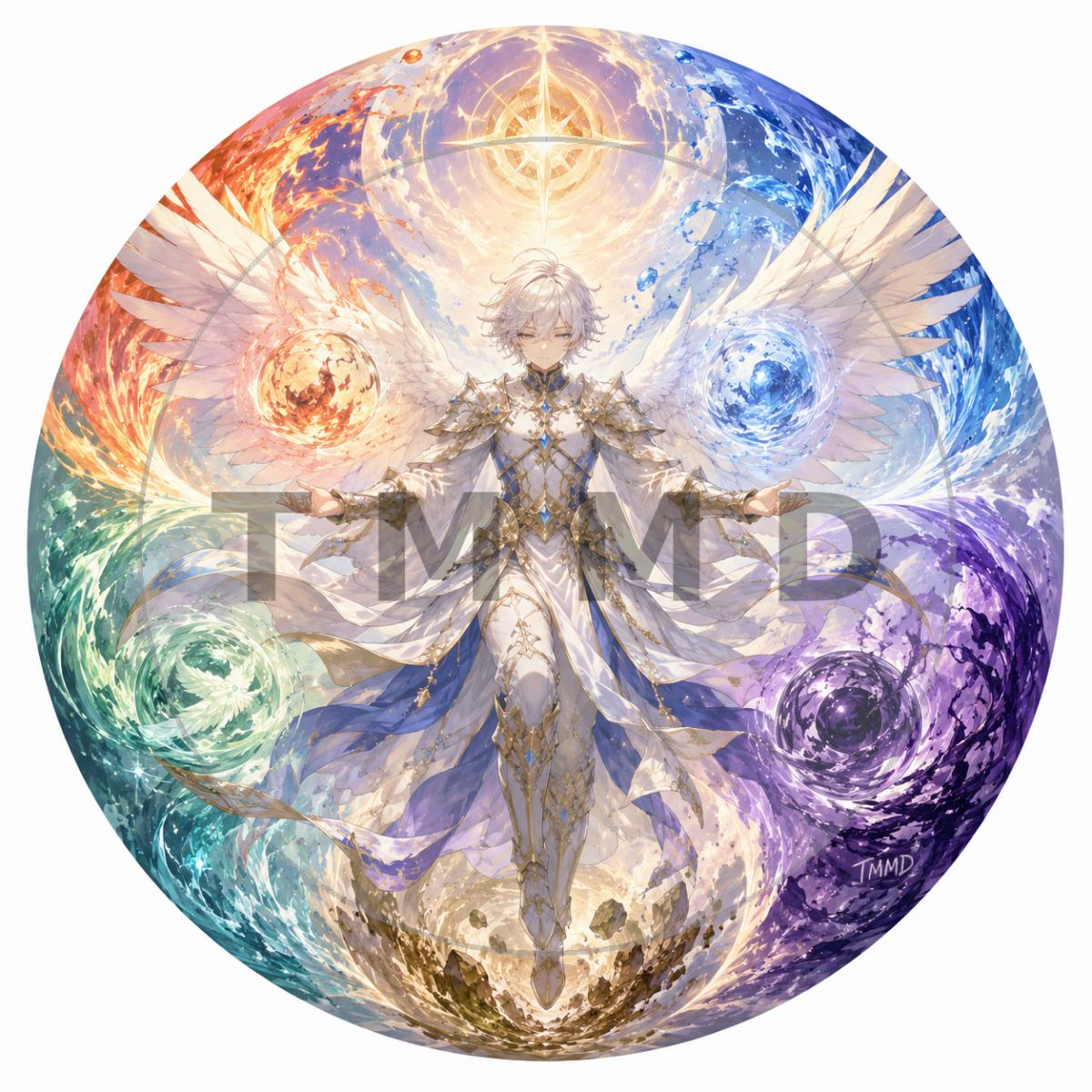 Elemental Aurora Manga Angel